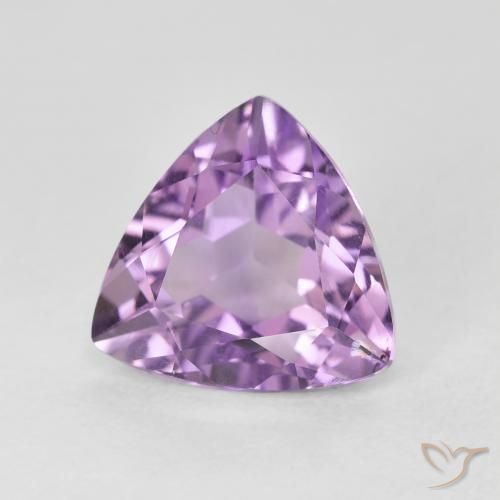 2.91캐럿 천연 Medium Light Purplish-Violet 자수정, 일조, VVS-VS