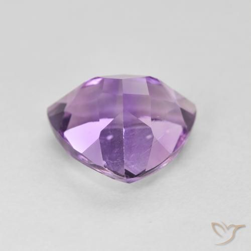2.91캐럿 천연 Medium Light Purplish-Violet 자수정, 일조, VVS-VS