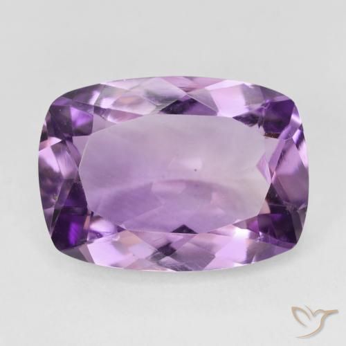 11.09ct 자연스러운 보라색 보라색 자수정, 방석, VVS