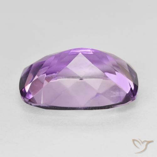 12.22캐럿 천연 Medium Light Purplish-Violet 자수정, 방석, VVS