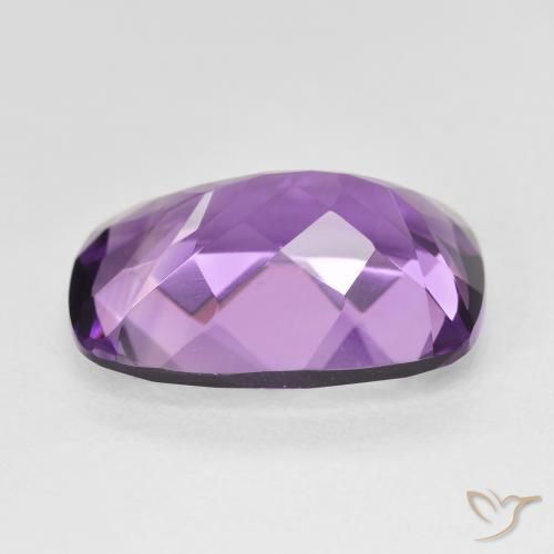11.38캐럿 천연 Medium Light Purplish-Violet 자수정, 방석, VVS