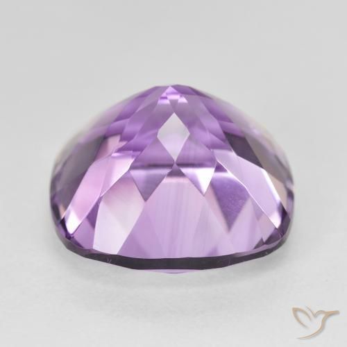 12.98캐럿 천연 Medium Light Purplish-Violet 자수정, 방석, VVS