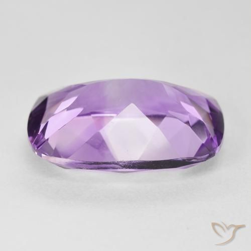 11.19캐럿 천연 Medium Light Purplish-Violet 자수정, 방석, VVS