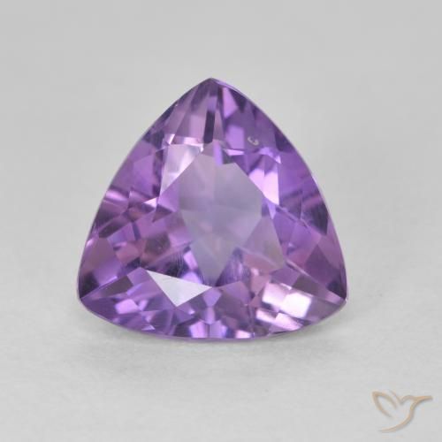 2.72ct 자연스러운 미디엄 바이올렛 자수정, 일조, VS