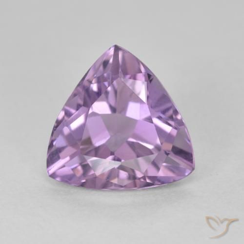 2.70ct 자연스러운 분홍빛이 도는 보라색 자수정, 일조, VS