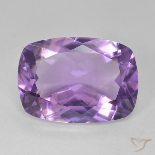 11.50ct 자연스러운 미디엄 바이올렛 자수정, 방석, VVS