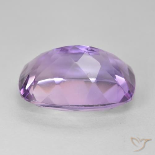 12.98캐럿 천연 Medium Light Purplish-Violet 자수정, 방석, VVS