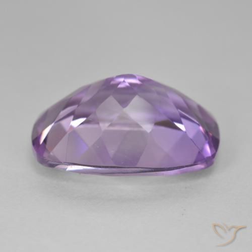 12.28캐럿 천연 Medium Light Purplish-Violet 자수정, 방석, VVS