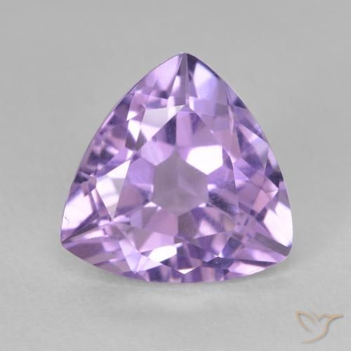 3.08ct 자연스러운 분홍빛이 도는 보라색 자수정, 일조, VS