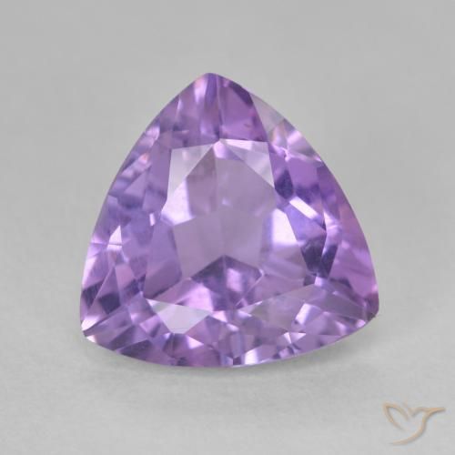 2.81ct 자연스러운 딥 아이리스 바이올렛 자수정, 일조, VS