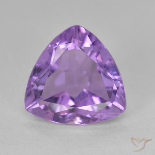 2.82ct 자연스러운 분홍빛이 도는 보라색 자수정, 일조, VS