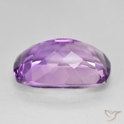 13.17캐럿 천연 Medium Light Purplish-Violet 자수정, 방석, VVS