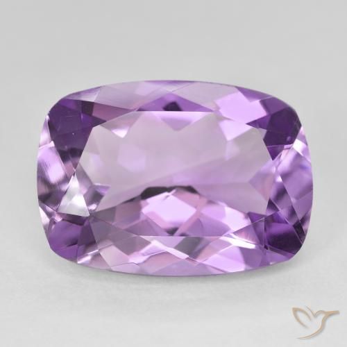 12.02ct 자연스러운 Medium Light Purplish-Violet 자수정, 방석, VVS
