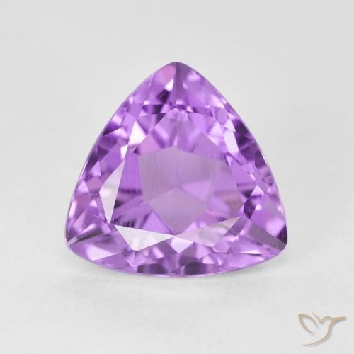 3.01ct 자연스러운 미디엄 핑크빛이 도는 바이올렛 자수정, 일조, VS