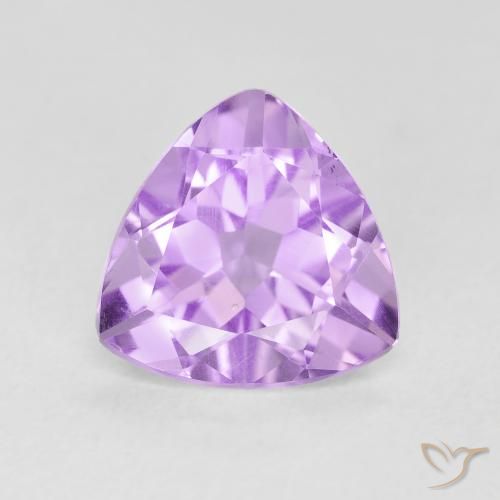 2.74ct 자연스러운 라이트 바이올렛 자수정, 일조, VS