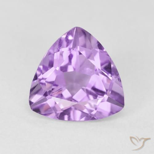 2.79ct 자연스러운 분홍빛이 도는 보라색 자수정, 일조, VS
