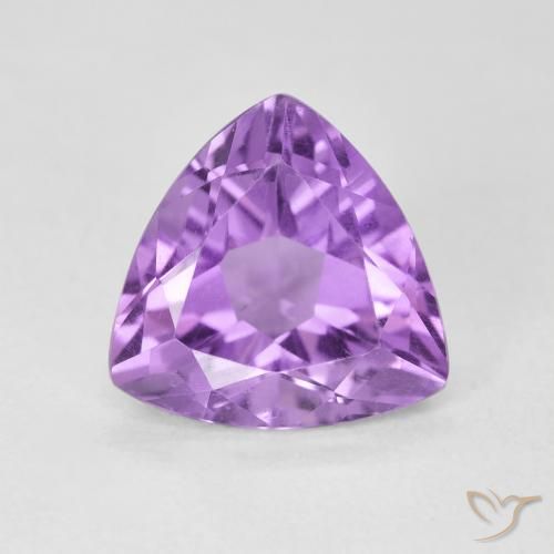2.79ct 자연스러운 분홍빛이 도는 보라색 자수정, 일조, VS