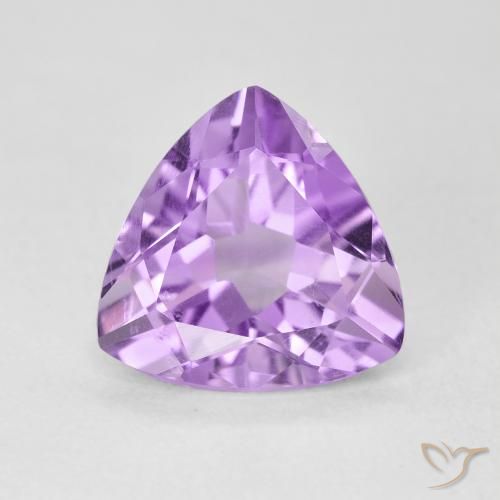 2.92ct 자연스러운 라이트 핑크빛이 도는 바이올렛 자수정, 일조, VS
