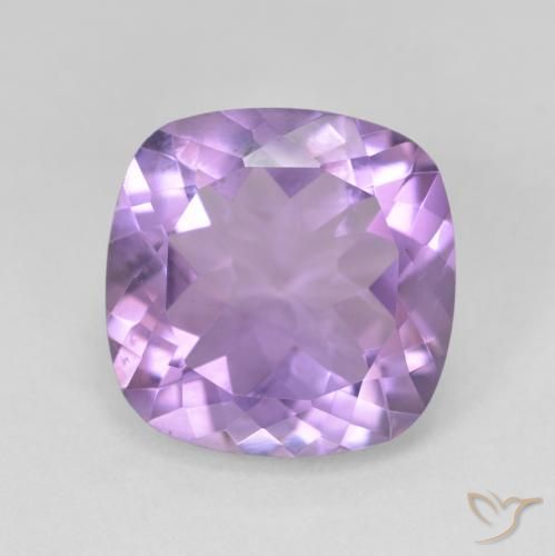 10.97ct 자연스러운 미디엄 바이올렛 자수정, 방석, VVS