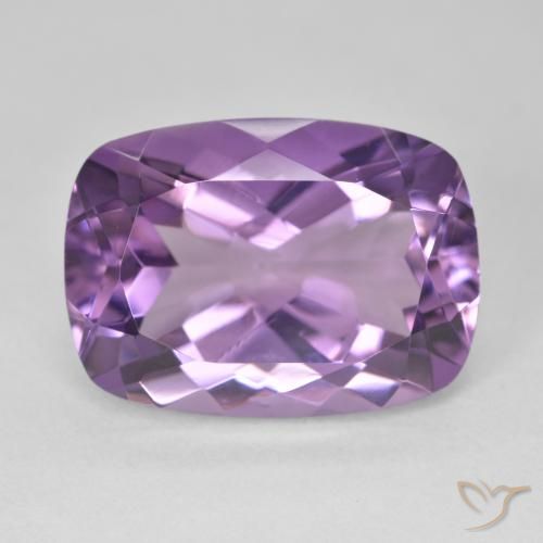 13.63ct 자연스러운 보라색 보라색 자수정, 방석, VVS