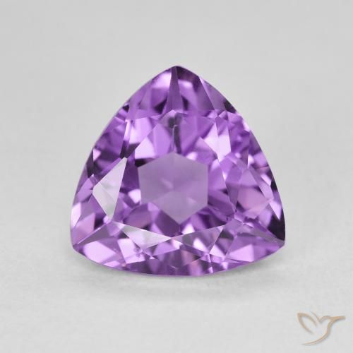 2.78ct 자연스러운 미디엄 핑크빛이 도는 바이올렛 자수정, 일조, VVS-VS