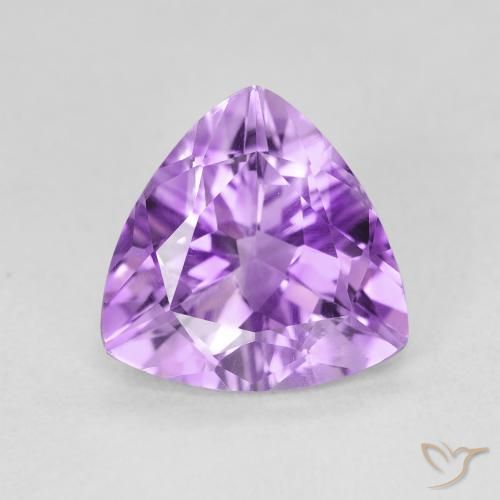 2.71ct 자연스러운 분홍빛이 도는 보라색 자수정, 일조, VVS-VS