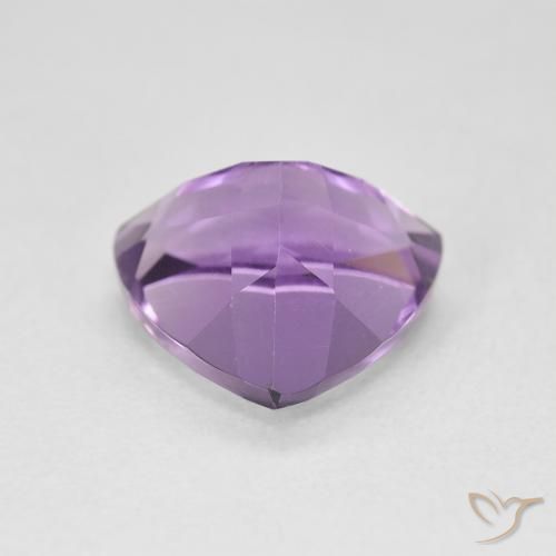 2.95캐럿 천연 Medium Light Purplish-Violet 자수정, 일조, VVS-VS