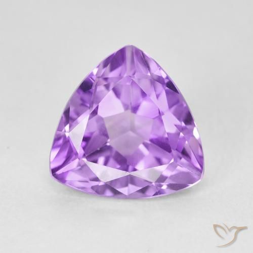 3.02ct 자연스러운 보라색 보라색 자수정, 일조, VVS-VS