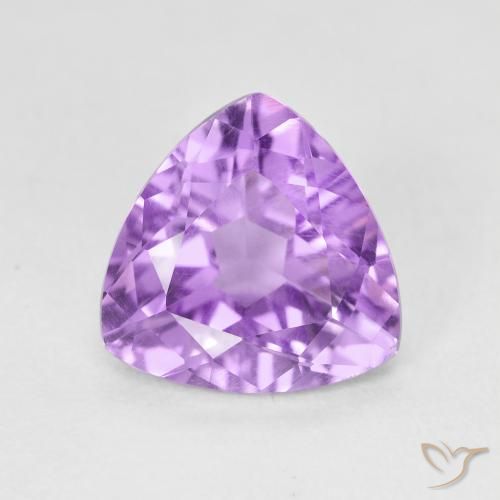 2.79ct 자연스러운 미디엄 바이올렛 자수정, 일조, VVS-VS