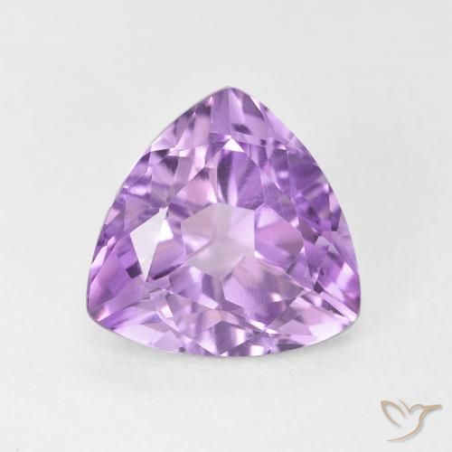 2.84ct 자연스러운 라이트 핑크빛이 도는 바이올렛 자수정, 일조, VVS-VS