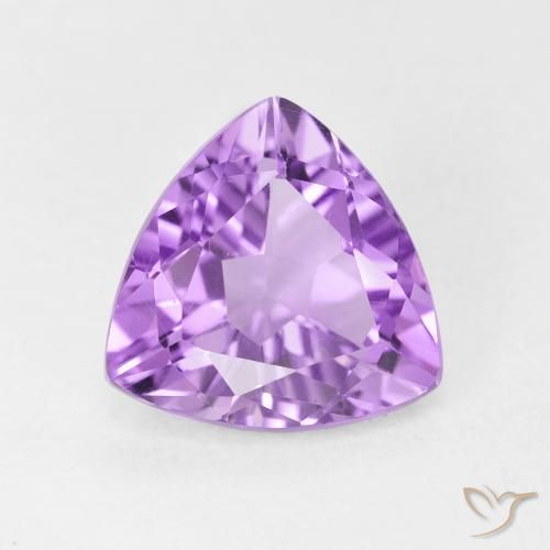 2.84ct 자연스러운 라이트 핑크빛이 도는 바이올렛 자수정, 일조, VVS-VS