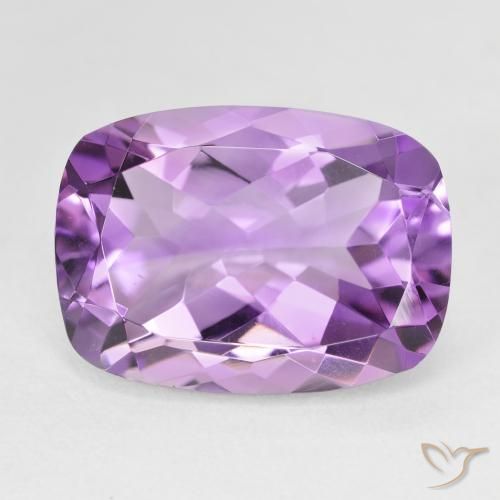 11.90ct 자연스러운 미디엄 핑크 바이올렛 자수정, 방석, VVS