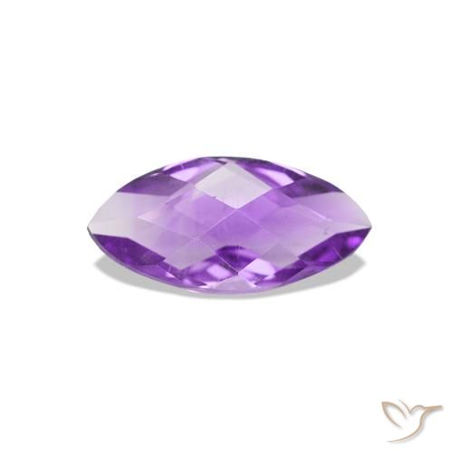 0.48ct Medium Dark-Violet 자수정, 보석, VVS