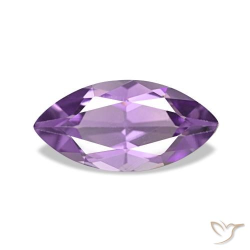 0.92ct Medium Light Purplish-Violet 자수정, 보석, VS