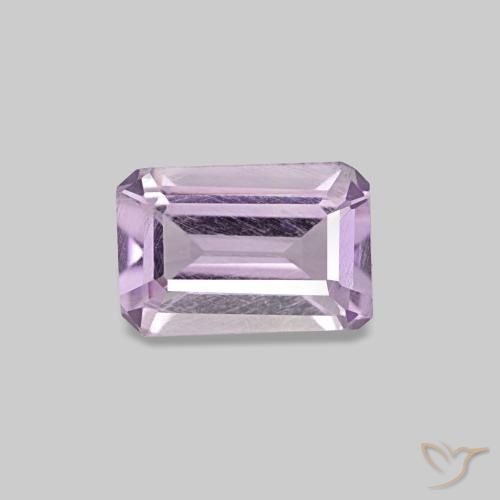 0.49ct 바이올렛 아메시스트, 에메랄드 컷, VS