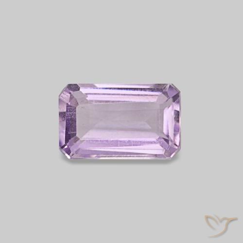 0.28ct 바이올렛 아메시스트, 에메랄드 컷, VS