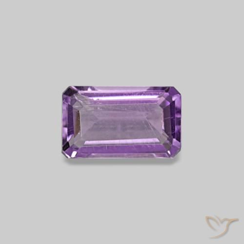 0.29ct 바이올렛 아메시스트, 에메랄드 컷, VS-SI