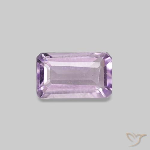 0.28ct 바이올렛 아메시스트, 에메랄드 컷, VS-SI