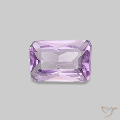 0.42ct 바이올렛 아메시스트, 에메랄드 컷, VS