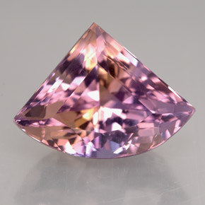 12.52캐럿 천연 바이컬러 아메트린, 멋진 모양, 18.5×14.1 mm, VVS