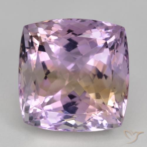 31.12ct 자연스러운 바이컬러 아메트린, 방석, VVS