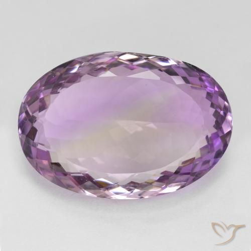 20.00ct 자연스러운 바이컬러 아메트린, 타원형, VVS