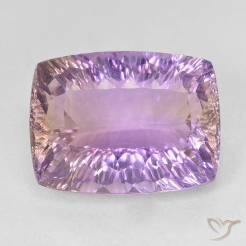 13.49ct 자연스러운 바이컬러 아메트린, 방석, VVS
