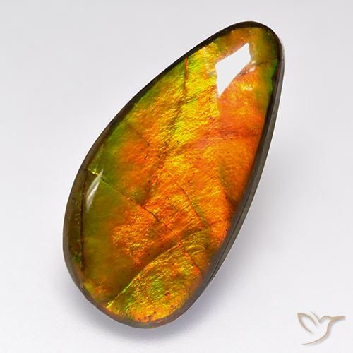 10.05ct 자연스러운 다색 암몰라이트, 팬시한, 불투명체