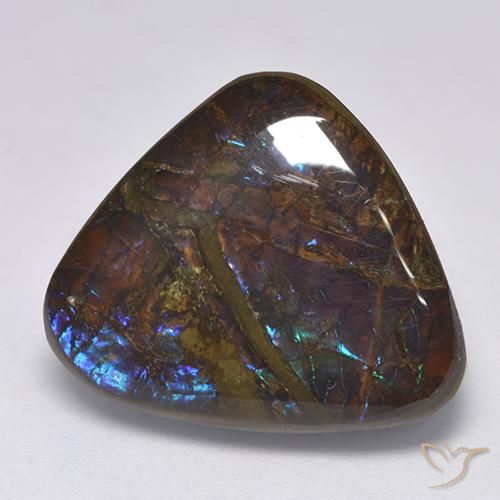 14.06ct 자연스러운 다색 암몰라이트, 일조, 불투명체