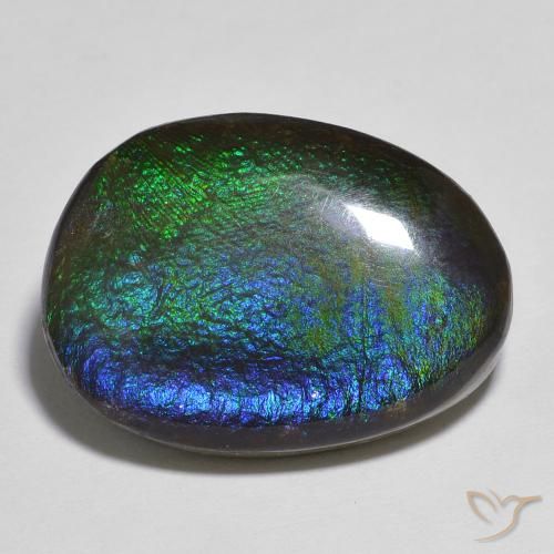 13.91ct 자연스러운 다색 암몰라이트, 팬시한, 불투명체