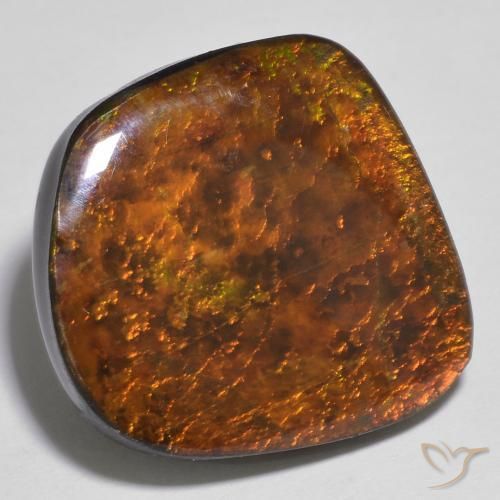 16.86ct 자연스러운 다색 암몰라이트, 팬시한, 불투명체