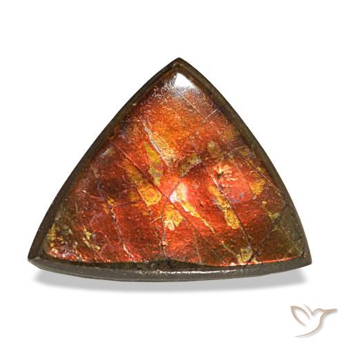 3.33ct 멀티컬러 암몰라이트, 트릴리언, 불투명체
