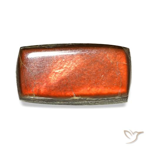 2.13캐럿 천연 멀티컬러 암몰라이트, 바게트, 10.5×5.5 mm, 불투명체