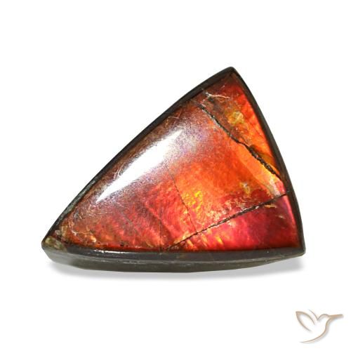1.64ct 멀티컬러 암몰라이트, 트릴리언, 불투명체